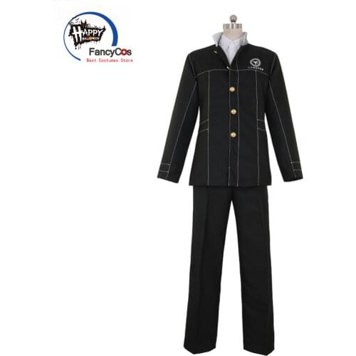 Yu Narukami Cosplay Uniform Persona 4 Cosplay Costumes Megami Tensei Shin Megami Tensei School Uniform Halloween Carnival