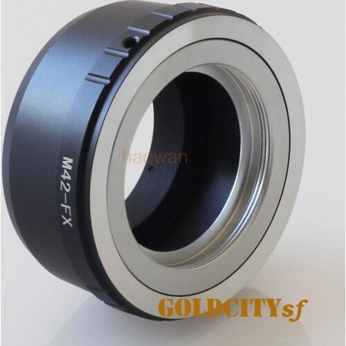 M42 M 42mm mount to fx lens adapter ring for Fujifilm fuji X X-E2/X-E3/X-Pro1/XM1/X-A3/X-A5/XT1 xt10 xt20 xt100 xh1 camera