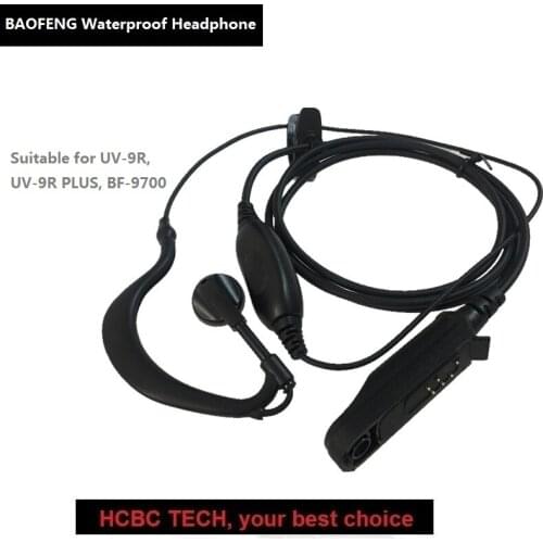 Earpiece for BAOFENG Portable Two Way Radio Talkie UV-9R BF-9700 BF-A58 Waterproof Long Range Ham Transceiver Accessory Headset