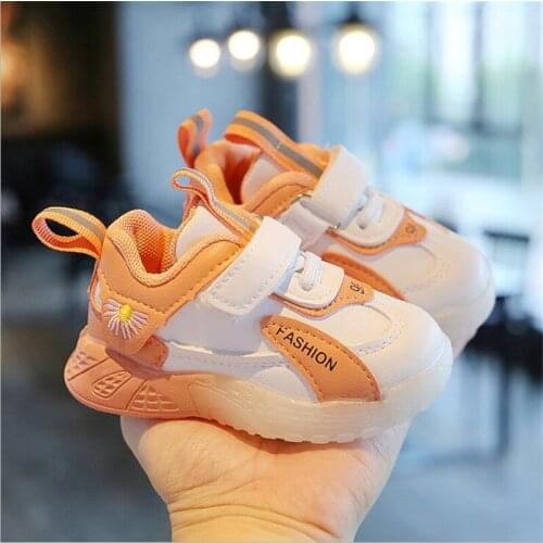 2021 New Baby breathable casual shoes Children Light bottom non-slip Warm sports shoes boys and girls Soft bottom Toddler shoes