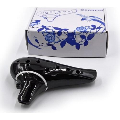 Beginner 12-hole AC ocarina, Alto C, professional grading 12-hole ocarina