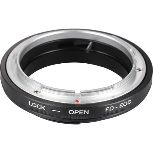 For FD-EOS Lens Adapter Ring Camera Lens Adapter FD Lens to EF for EOS 450D 5D 550D 700D Mount No Glass for Canon EOS Mount
