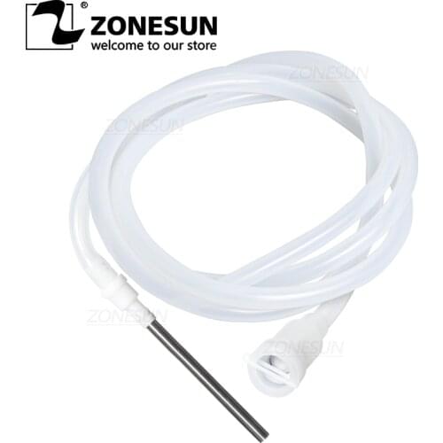 ZONESUN 8mm/10mm Plastic Pipe Nozzle Tube For Peristaltic Pump Filling Machine Part