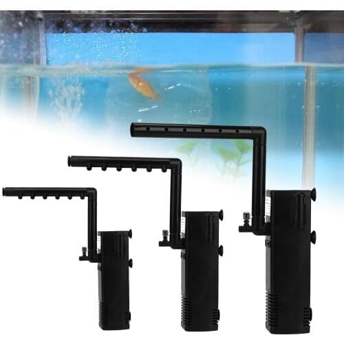 EU Plug Submersible Water Filter Pump Aquarium Fish Tank Oxygen Increasing Pump Low Level Water Turtle Tank Filter Pump Tool