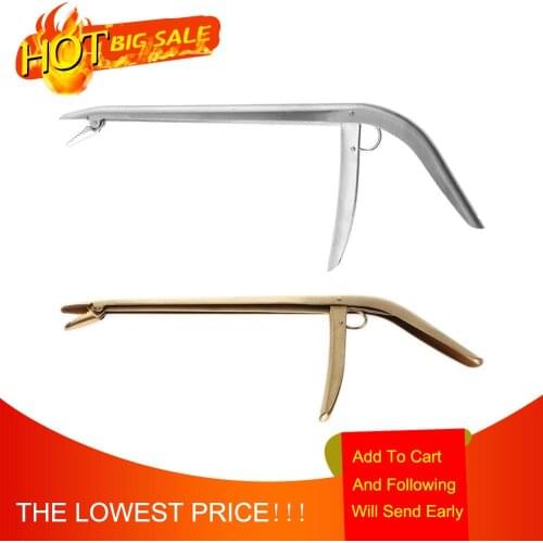28.5cm Stainless Steel Fishing Hook Remover Unhooking Device Fish Clamp Clip Catch Remover Plier Fishing Tool Decoupling Device