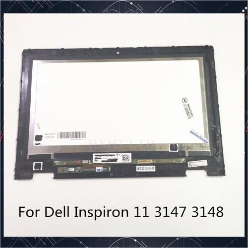 Original For Dell Inspiron 11 3147 3148 3000 Touch LCD screen assembly LP116WH6 SP A2 A3 1366*768 with Frame Fully Tested