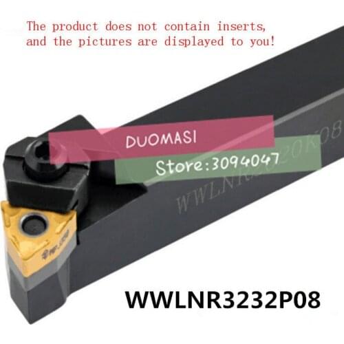 WWLNR3232P08 CNC Insert lather tool,CNC turning tool holder,External turning tools,Lathe cutting tools for WNMG080404/08 Inserts
