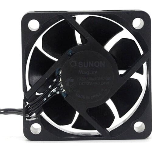 1pcs HA50151V4-1Q01U-Q99 4-wire 4P 12V 0.24W PWM cooling fan 5015 50mm 50*50*15mm