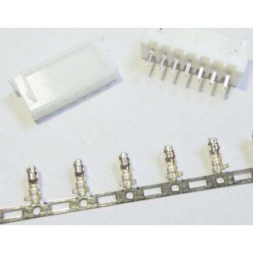 Free Shipping 20 sets 7pin 2.54mm Pitch Terminal / Housing / Pin Header Connector Wire Connectors Adaptor XH-5P Kits