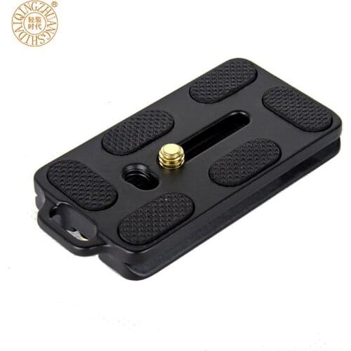 QZSD Q08/Q10 Quick Release Plate for Tripod Ball Head Monopod 1/4 Camera Screw Bolt Aluminum Adapter Fast Mounting Plate #20