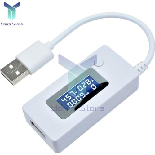 LCD Screen USB DC Digital Voltmeter Ammeter Tester Portable Doctor Voltage Current Meter Mobile Power Charger Detector Tester