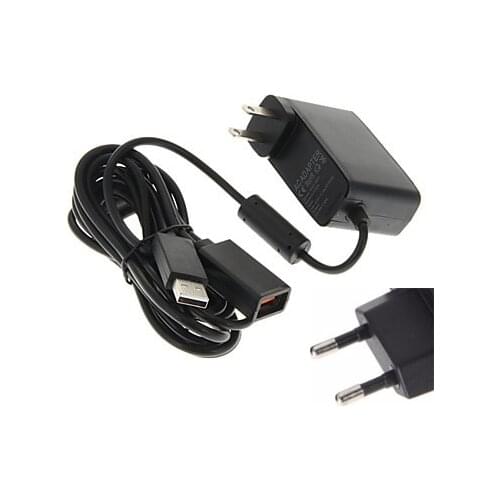 For Xbox 360 XBOX360 Kinect Sensor US/EU USB AC Adapter Power Supply cable Charging Adapter Charger DC 12V 100V~240V 50/60 Hz