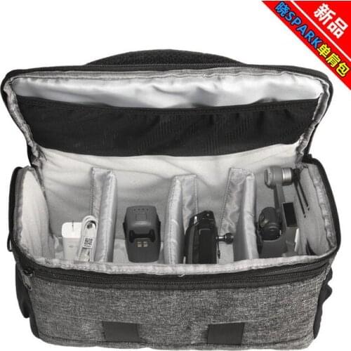 New Gray Nylon DJI Spark Shoulder Bags Drone Backpack Professional DJI Spark Carrying bag DJI Spark RC DRONE Accessories