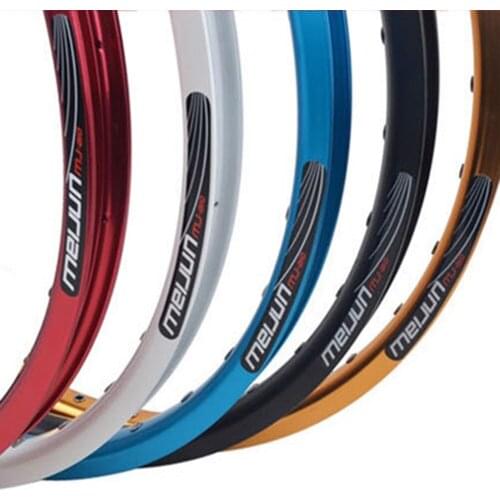 Bicycle 20" Rim 32 Hole MTB/Road Folding Bike Aluminum Alloy Bicycle Rim Bicycle Rim For Fixed Gear Street Bike Colorful
