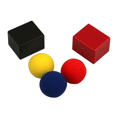 Paradox Magic Tricks Box Change Appearing Sponge ball Magie Magician Close Up accessory Gimmick Props Classic toys
