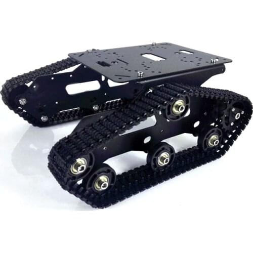 TR400-P Tank Car Chassis,Alloy Frame PC Wheel,plastic caterpillar/track,Modification,DIY,Tank Model,Study Project Owi.Panzer