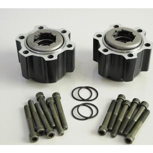 Wotefusi Pair Free Wheel Bearing Hub Lock Kit For Nissan Safari GU Y61 AT 40250-VB200
