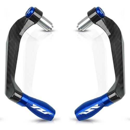 YZF Motorcycle Lever Guards Falling Protection 7/8" 22mm Handlebar Carbon Accessories for Yamaha YZF R3 R25 R6 R1 2013 - 2019