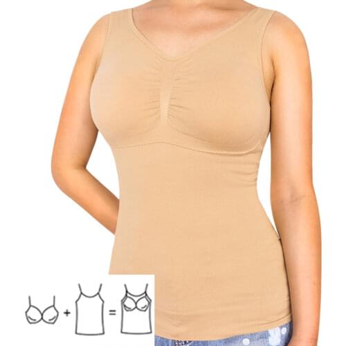 Women Slim Up Lift Bra Shaper Tops Body Shaping Corset Waist Slimming shapers Super Seamless Tank tops
