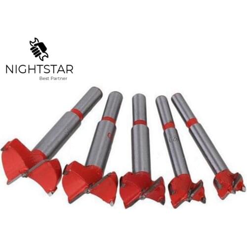 16 /20 /25 /30 35 mm Forstner Auger Drill Bits Set Woodworking Hole Saw Wooden Wood Cutter Drilling Power Tools with Round Shank