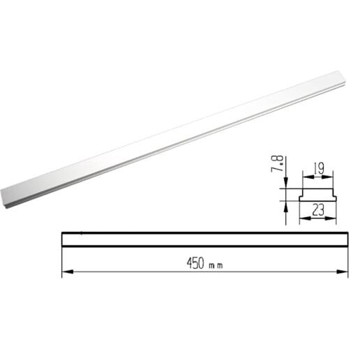 2019 New Dropship 450mm T Track Slot Sliding Slab Slide Block Woodworking Tool