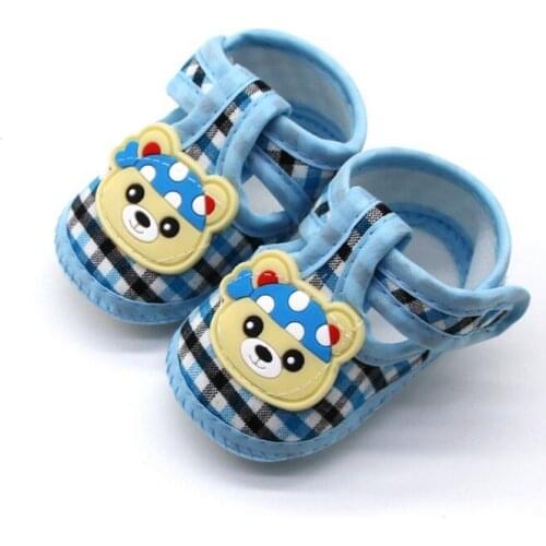 Infant Baby Girls First Walkers Cartoon Lace High Quality First Walkers Bow Anti-Slip Shoes Toddler Soft Soled First Walkers
