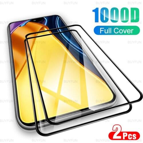 For poco m 3 tempered glass 2pcs tempered glass for xiaomi poco m3 glass for poco m3 m 3 pro 5G pocom3 m3pro screen protector