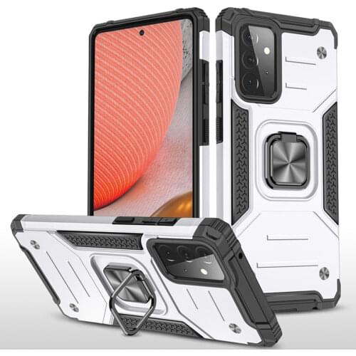 A72 A52 A32 5G 4G Shockproof Case for Samsung Galaxy A12 A02 A02S Luxury Ring Back Case for Galaxy A52 A 42 32 22 Stand Cover