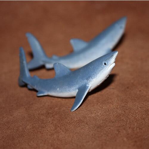 Miniatures Ocean World Animal Model Aquarium Decoration Accessories Mako Great White Shark Sea Lion Fur Seal Action Figures Toys