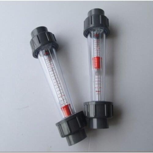 LZS-50(1-10m3/h) plastic tube type series rotameter flow meter Tools Measurement Analysis Flow Measuring water FlowMeters