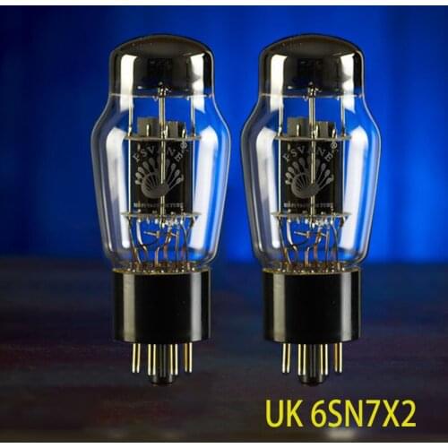 New 2pcs Psvane UK-6SN7(6N8P,6SN7-T,CV181-Z,CV181-T) HIFI Audio Vacuum Tubes Matched Pair Repalce shuguang Mullard JJ EH 6N8P