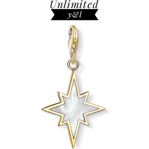 Mother of Pearl Little Star Charms DIY Jewelry Making Accessories Fit Bracelet Necklace Women Men 2019 New Arrivals