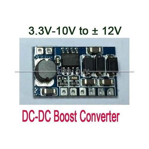 3W DC Boost Converter 3.3V-10V 5v 9v 6v Step up to 12V Power Module replace LM78XX /79X