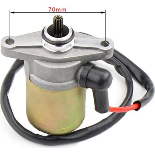 Starting Motor Electric Starter For GY6 50CC 80CC 48CC Scooter With Line
