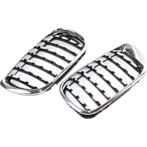 Auto Car Front Bumper Kidney Grille for BMW 320i 325i 325xi 4 Door 2002-2005, Easy to Install