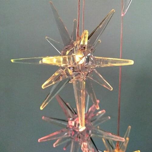 LED Solar Light Romantic Windbell Lights Wind Chime Light String Lamp Color Changing for Patio Yard Decor Solar wind chime light