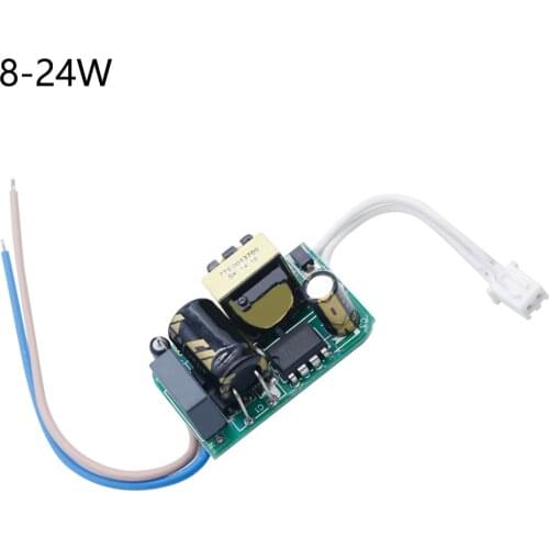 Best Price LED Driver 300mA 8W-24W LED Driver Output 24V-72V For LED Automatic Voltage Power Supply Lighting Transformers DIY