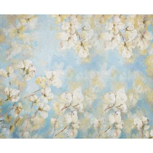 Spring flower photography backgrounds vinyl newborn video shooting photo backdrops in photo studio accessories fotografia NB-023