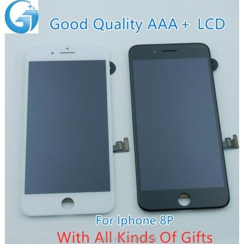 Good Quality AAAA+++ Grade For iPhone 8P Full Assembly LCD Screen Digitizer Full Replacement Pantalla+Camera