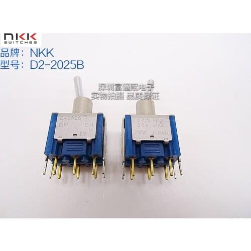 Japan D-2025 D-2025B button switch unilateral self reset switch to shake head switch move 6 feet+4 fixed feet 0.4VA MAX28V