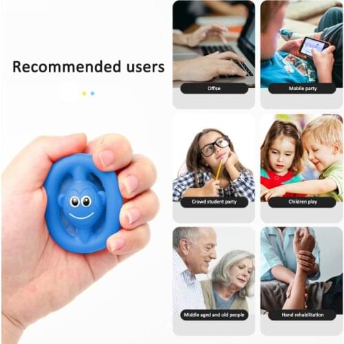1Pc Squishy Toy Screaming Decompression Food Grade Silicone Acoustic Grip Play Exercise Finger For Baby Child Adult Gifts
