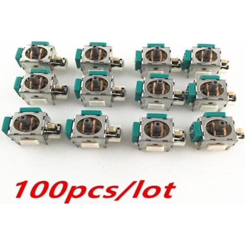 100pcs/lot Controller 3D Analog Stick Sensor Module Repair Parts Joystick Potentiometer ALPS Replacement For XBOX 360 Controller
