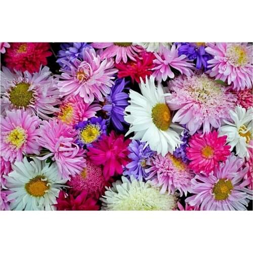 150*100cm Flowers Photography Background Vinly Canvas Painting Backdrop Baby Photo Backdrop Studio Props Party Home Decor