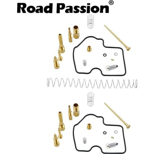 2 sets Motorcycle Carburetor Rebuild Repair Tools Kit For Kawasaki Prairie 650 700 KVF650 KVF700 1003-0094 15003-1755 15003-0007