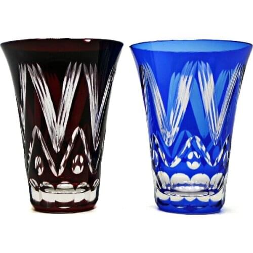 Free Shipping High Quality Delicate Edo Kiriko Beer Glass Wine Glassware Juice Cup Whiskey Glass 2 Order