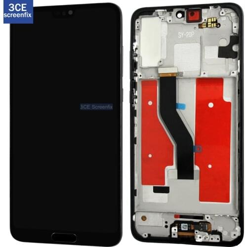 Original For Huawei P20 Pro CLT-L04 CLT-L09 CLT-L29 LCD Display+Touch Screen Digitizer Assembly with Fingerprint