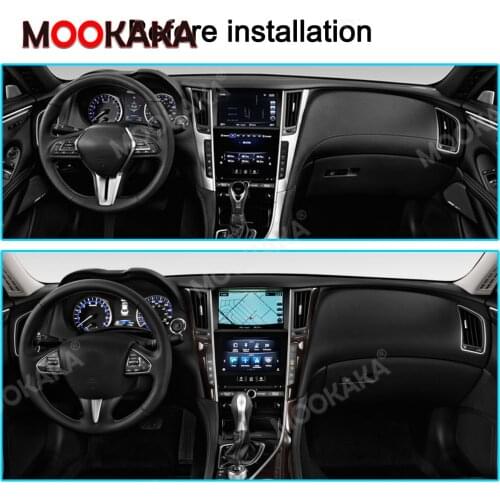 Tesla Screen Android PX6 For Infiniti QX50 EX25 EX35 EX30 EX37 2006-2015 Car Multimedia Stereo Player DSP CARPLAY Radio GPS Nav