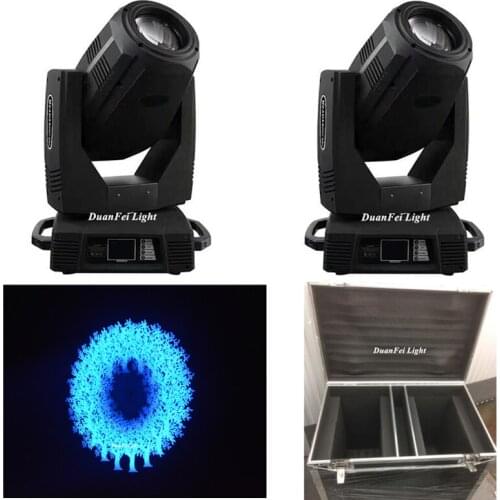 Flycase) 8pcs 350W 17R 3in1 moving head wash beam spot dmx dj gobo moving head 350 spot wash beam R17