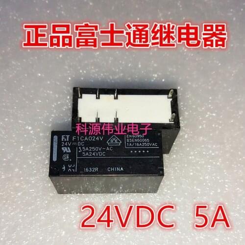 FTR-F1CA024V 24VDC relay F1CA024V 5A two groups of 8-bit conversion