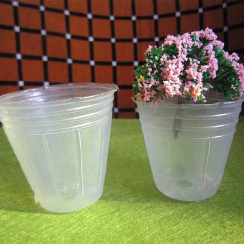Free shipping 100pieces 5.5cm Nursery pot/Plastic nutrition cup/plastic nursery pots,garden container,grow bag,garden supplies